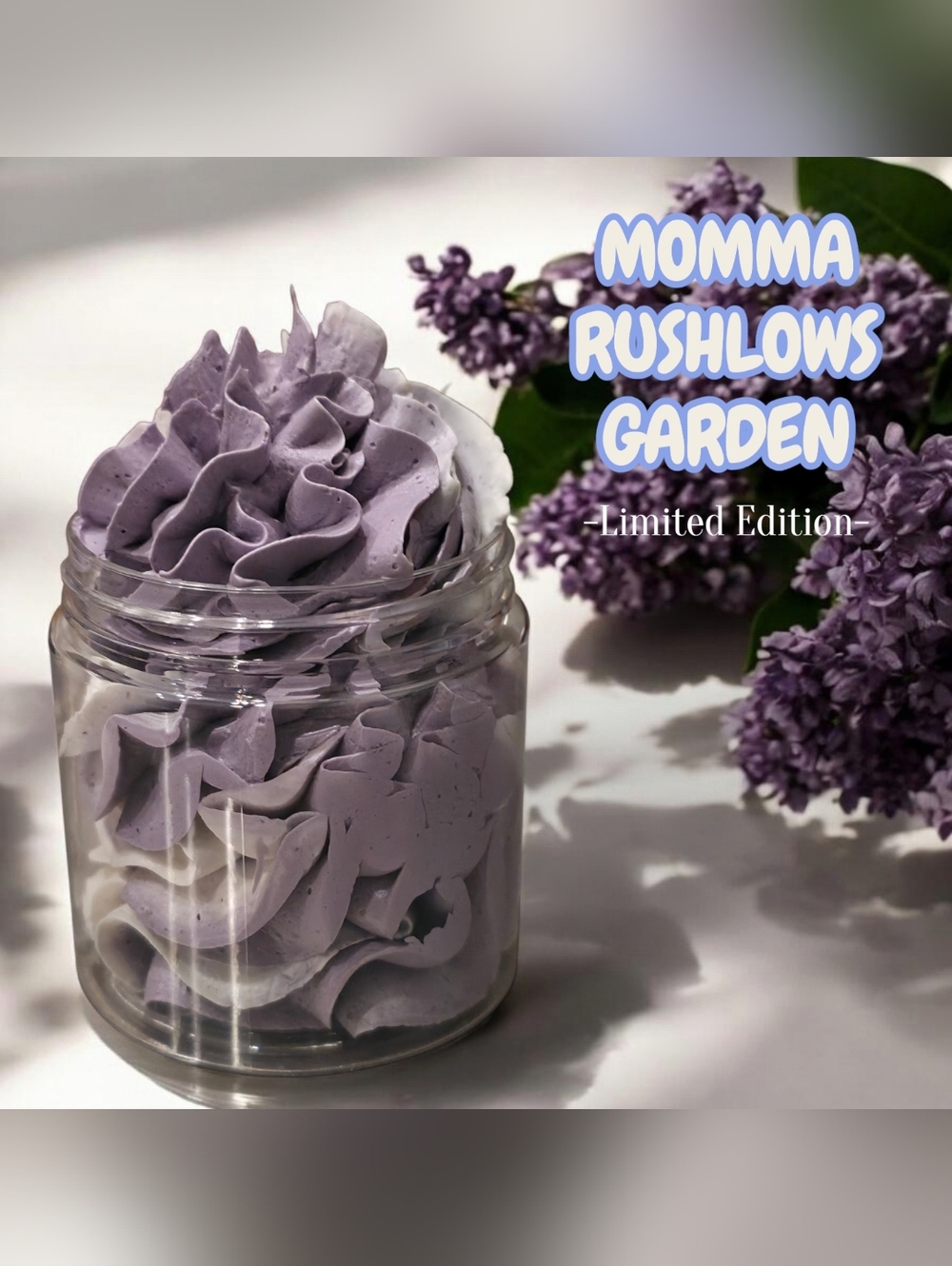 4oz Momma Rushlow's Garden Whipped Soap | Web & Rose Exclusive